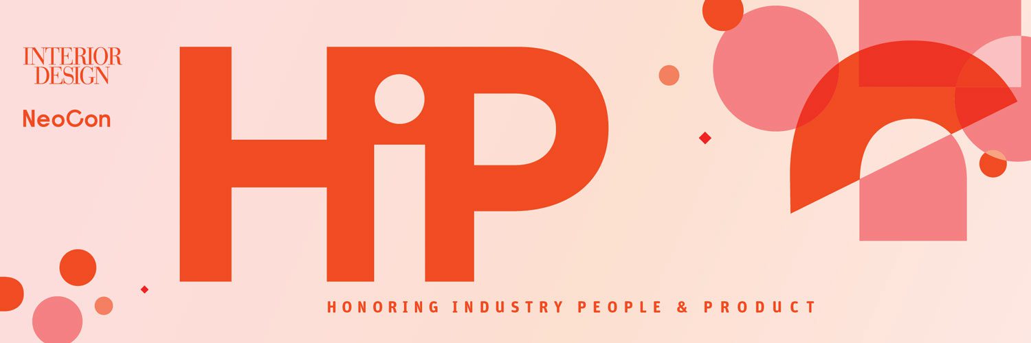 HiP Awards banner with pink and orange design.