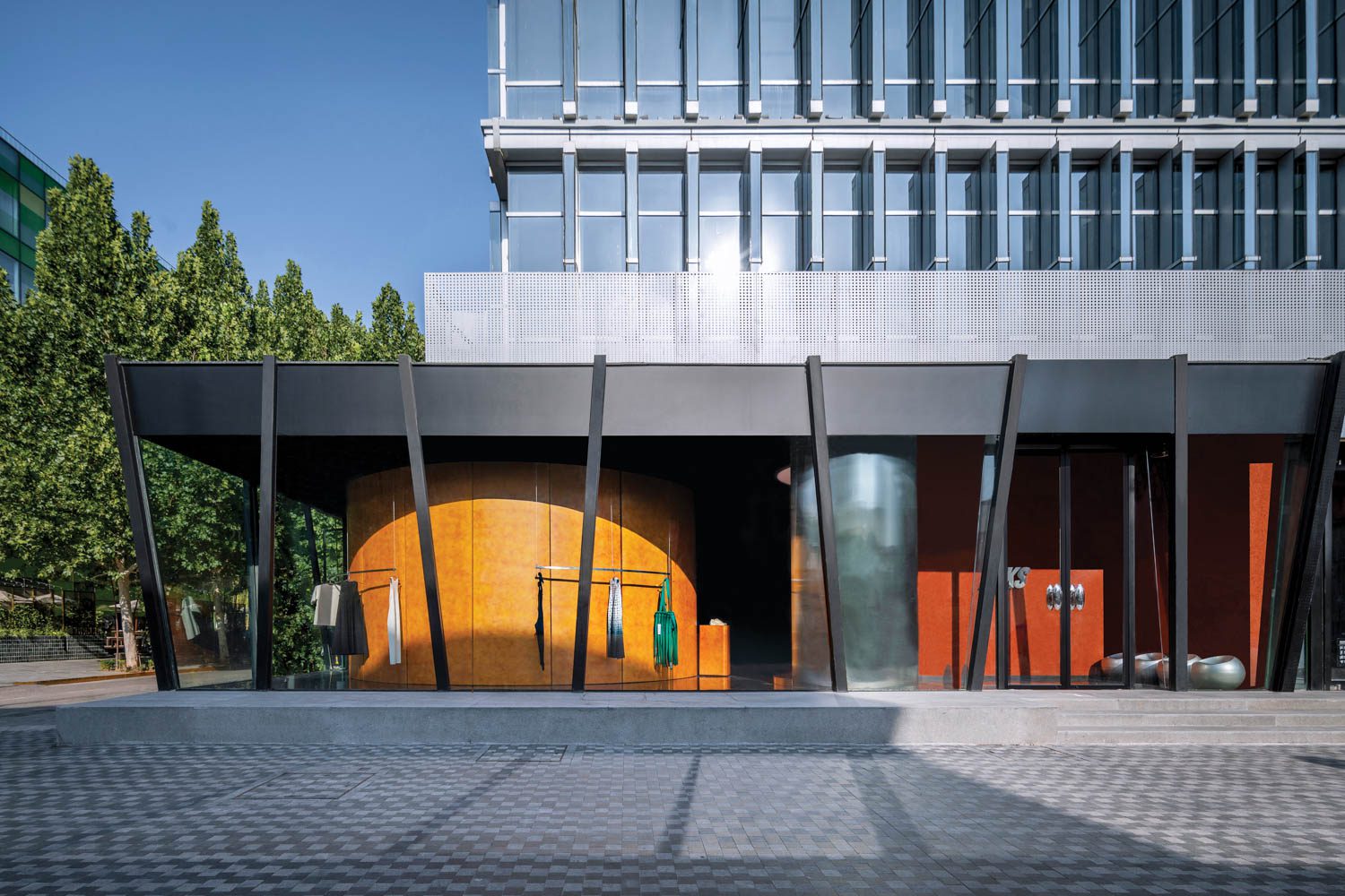 the exterior of KIKS Beijing by ROOI Design & Research