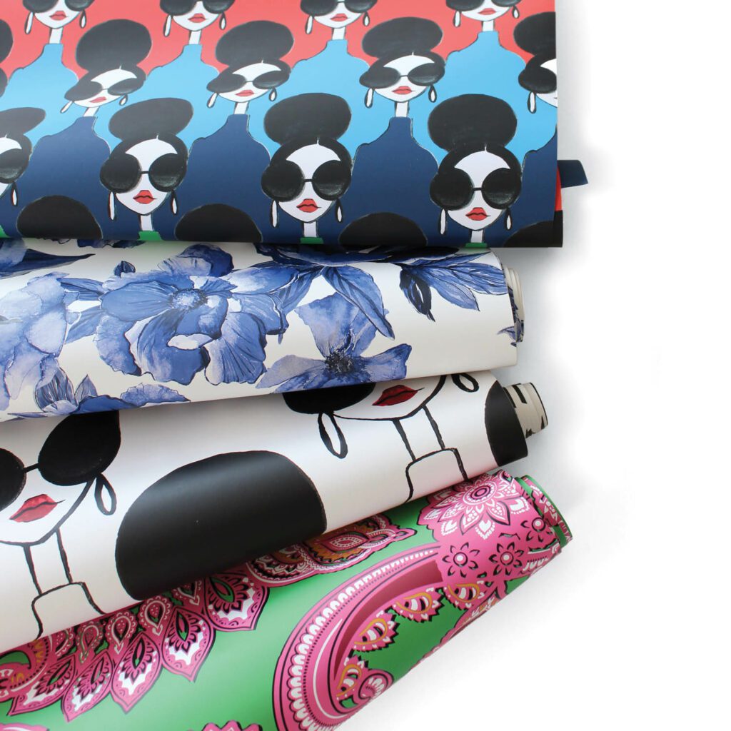 Tempaper x Alice + Olivia, removable wallpaper collection
