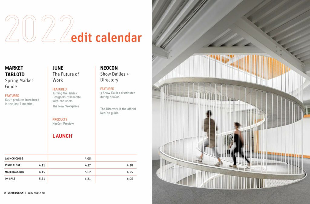 Interior Design Edit Calendar June 2022