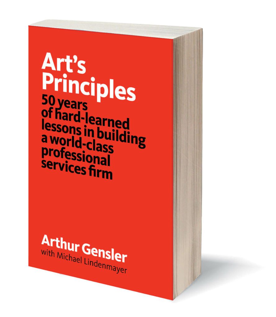 Art’s Principles, the architect’s 2015 book of professional and personal advice.