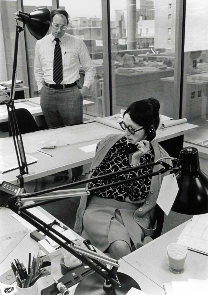 Gensler’s Houston office in the 1970’s. 