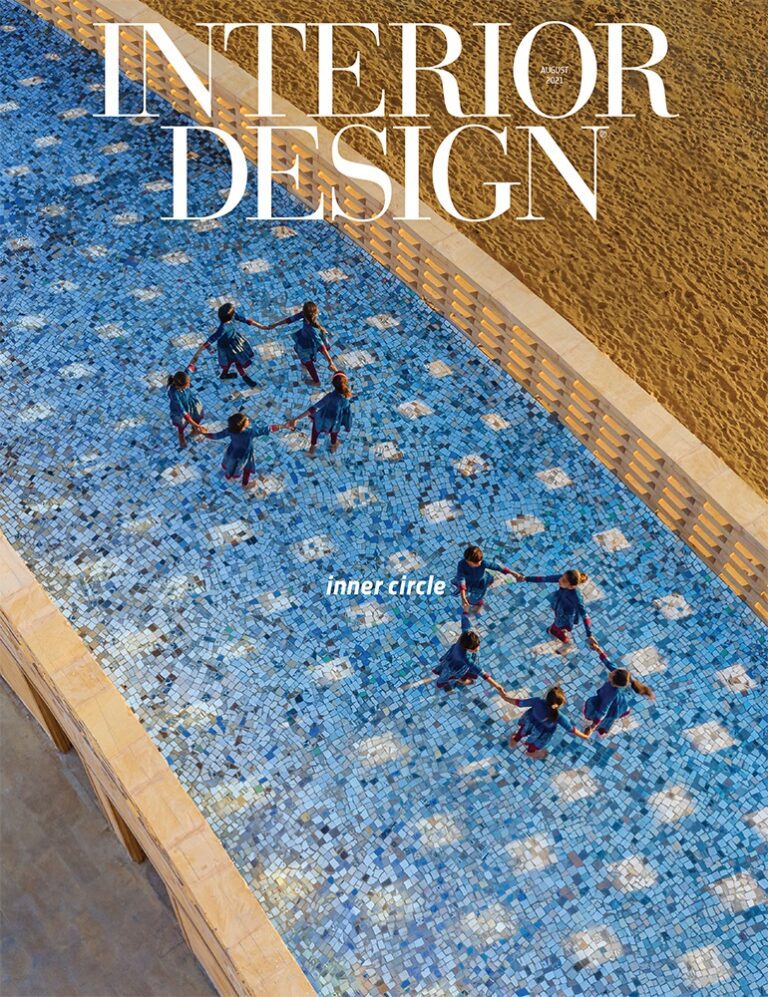 Interior Design magazine cover August 2021