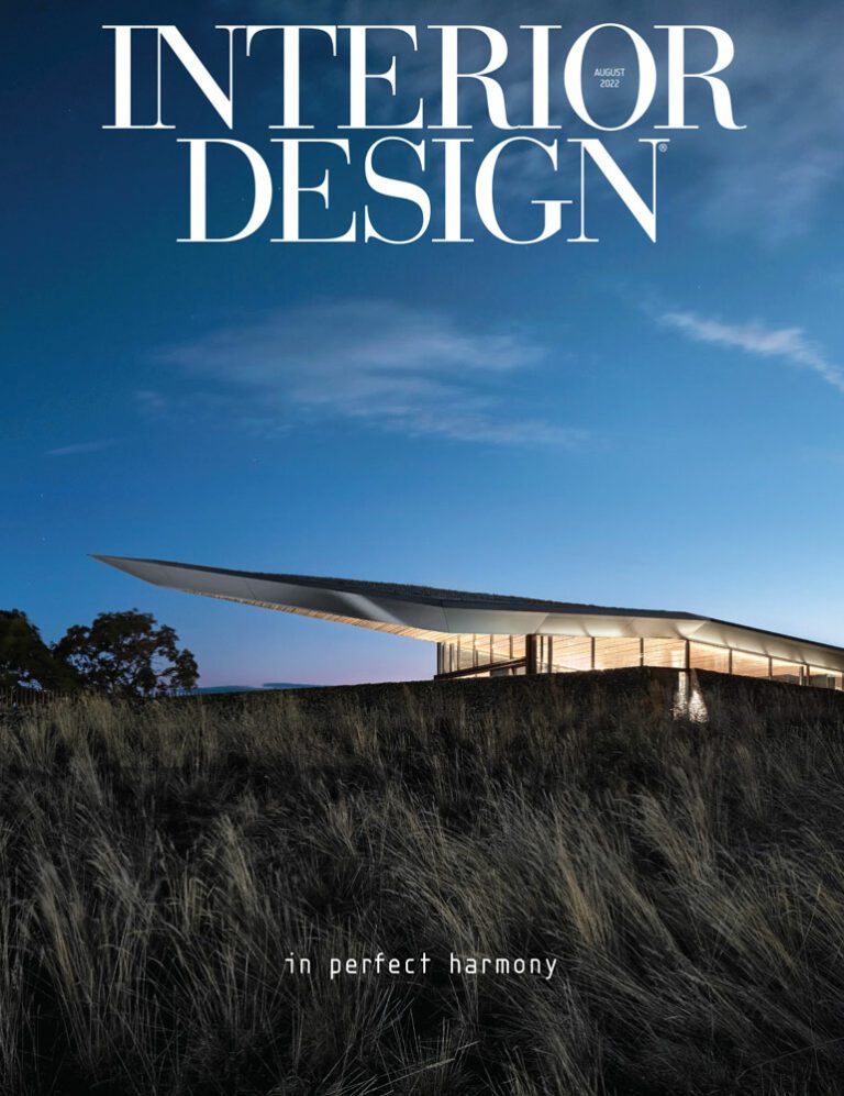 Interior Design August 2022 Issue Cover
