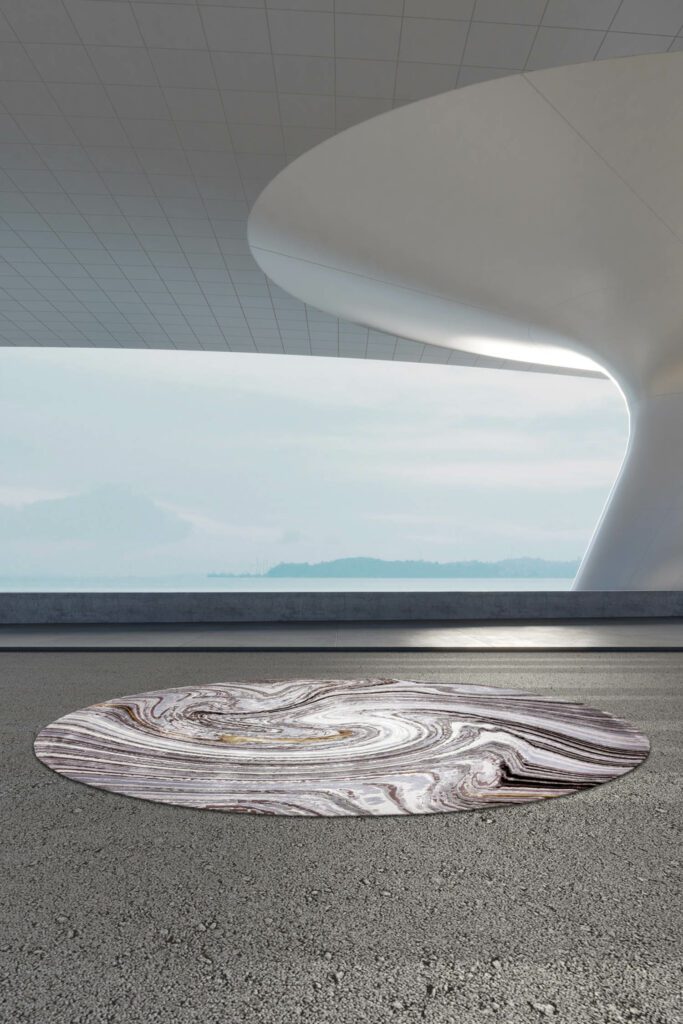 Vortex rug by Jimy Yang for Tai Ping.